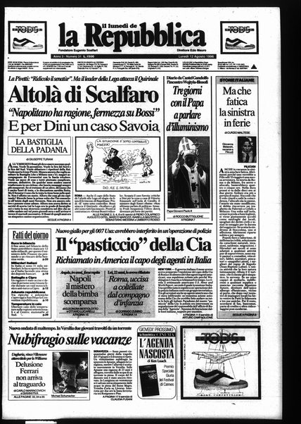 Il lunedì de La repubblica